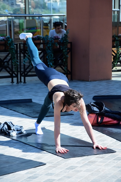 City Centre Beirut Mums in the City Yoga Class